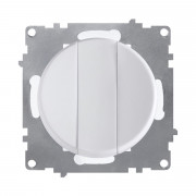 Interrupteur triple à simple allumage