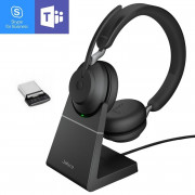 Jabra Evolve2 65 MS Duo USB-C avec base -Casque PC - IP / Softphone