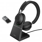 Jabra Evolve2 65 UC Duo USB-A avec base -Casque pour téléphone mobile