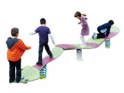 Poutre d'équilibre aire de jeux