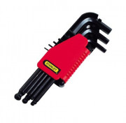 Clés mâles à tête sphérique - Etui de 9 pièces