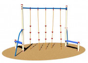 Jeu extérieur à grimper