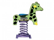 Jeu sur ressort girafe