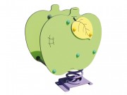 Jeu sur ressort pomme