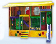 Jeux pour enfants avec poutres gonflable