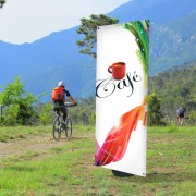 Kakémono publicitaire 80 x 200 cm