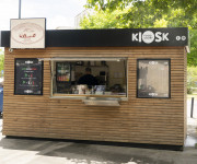 Kiosque container restauration équipé occasion 