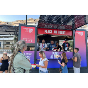 Kiosque mobile et solaire