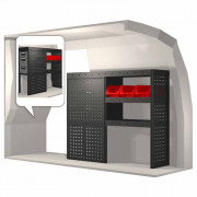 Kit Aménagement Nissan NV200 côté droit 3 modul box