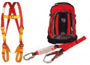 Kit de protection antichute forme sac à dos