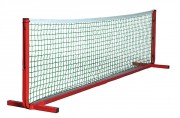 Mini tennis en kit – Largeur : 3m à 8 m – Hauteur : 0.8 m - Poteau en aluminium - Filet ? 2 mm