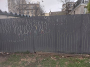 Clôture design anti-escalade