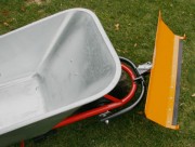 Lame neige pour brouette à moteur