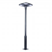 Lampadaire solaire urbain 150 W avec mât
