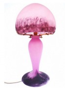 Lampe pate de verre