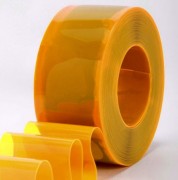 Lanière pvc souple colorée transparente