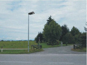 Tête de lampadaire public solaire LED 50W