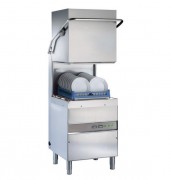 Lave-vaisselle à capot professionnel en inox - Panier 50x50 cm