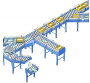 Ligne de convoyage complète sur mesure