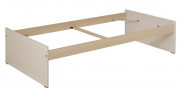 Lit simple KUMYOS – 800 x 1900 mm à 900 x 2000 mm – Structure en mélaminé 