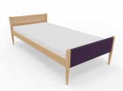 Lit pour dortoir en bois - Hauteur 650 mm