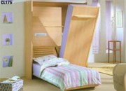 Lits jumeaux escamotables