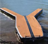 Location ponton flottant