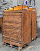 Location toilette sèche en bois éco responsable
