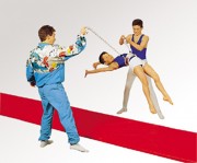 Longes d'acrobatie courtes