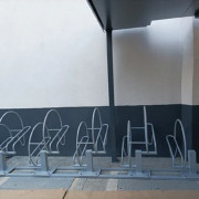 Lot de 4 porte-vélos autostables zéro fixation