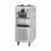 Machine à glace et frozen yogurts sur roulettes - 2 X 1.7L - 300 cornets/h