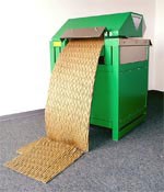 Machine à recycler les déchets cartons