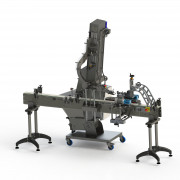 Visseuse capsuleuse de bouteilles automatique