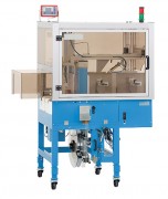 Machine de mise sous bande à convoyeur ultra long