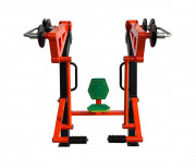 Machine presse à jambes pour extérieur en acier - Poids utilisateur: 140kg