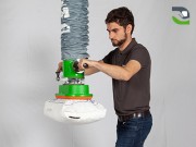 Tube de levage - Charge 300 kg - Poignée rotative