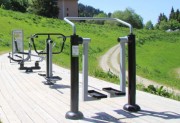 Marcheur fitness extérieur