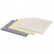 Margelle de piscine en pierre à angle sortant droit - Dim. L38 x l38 cm - Ep. 3 cm