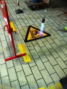 Marquage au sol thermoplastique