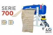 Matelasseur de carton - Capacité 15 m3/h - Découpe 700 mm - Ep. 25 mm