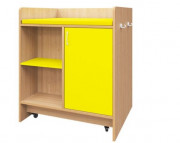 Meuble de change mobile - L 600 x H 450 x P 600 mm