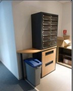 Meuble de distribution courrier