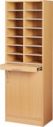 Meuble de tri courrier 14 cases