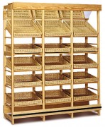 Meuble en osier pour boulangeries