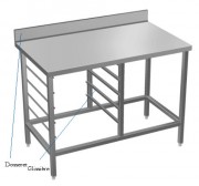 Meuble pour rangement plaques pâtissières