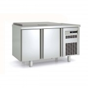 Meuble saladette avec couvercle