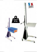 Mini gerbeur électrique - Capacité 80 kg - Levée 140 à 180 cm