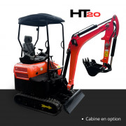 Mini-pelle 110 cm - Force 2 tonnes