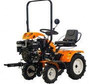 Mini tracteur 4x4 - Moteur essence 10,9 ch - Démarrage électrique - Rayon de braquage : 3 m