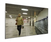Miroir de surveillance magasin - Visibilité 1 à 10 m - Dim. 30x40 à 75x100 cm